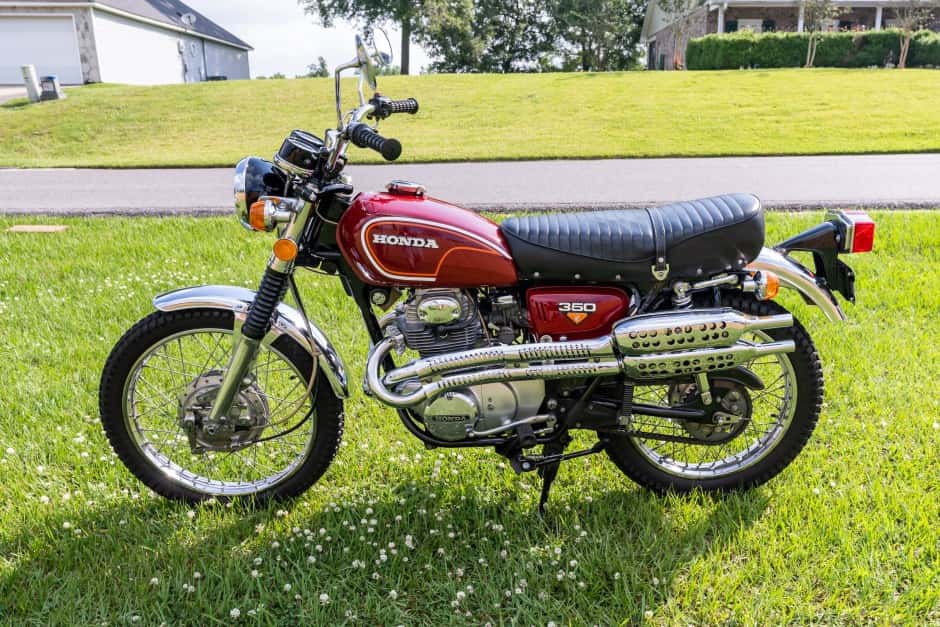 1972 Honda CB350 & CL350 sold for $3,000