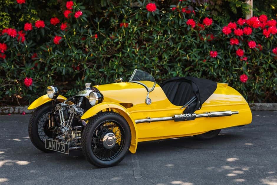 1938 Morgan 3-Wheeler sold for $40,000