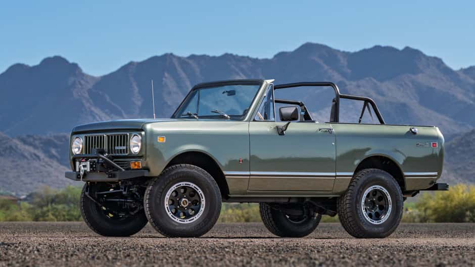 1973 International Harvester Scout II sold for $100,000