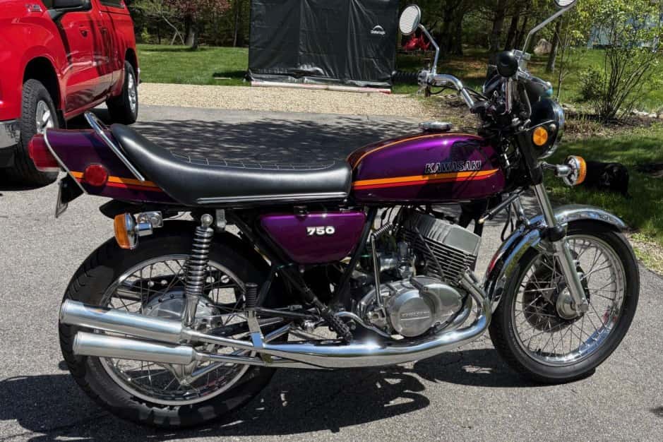 1973 Kawasaki H2 Mach IV sold for $14,556