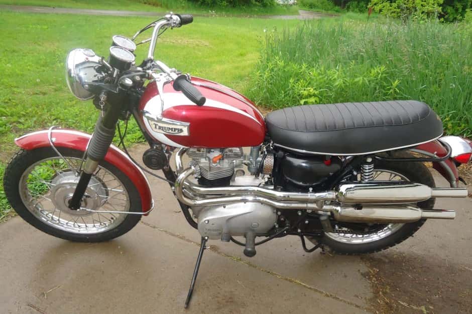 0 Triumph Bonneville T120 sold for $2,500