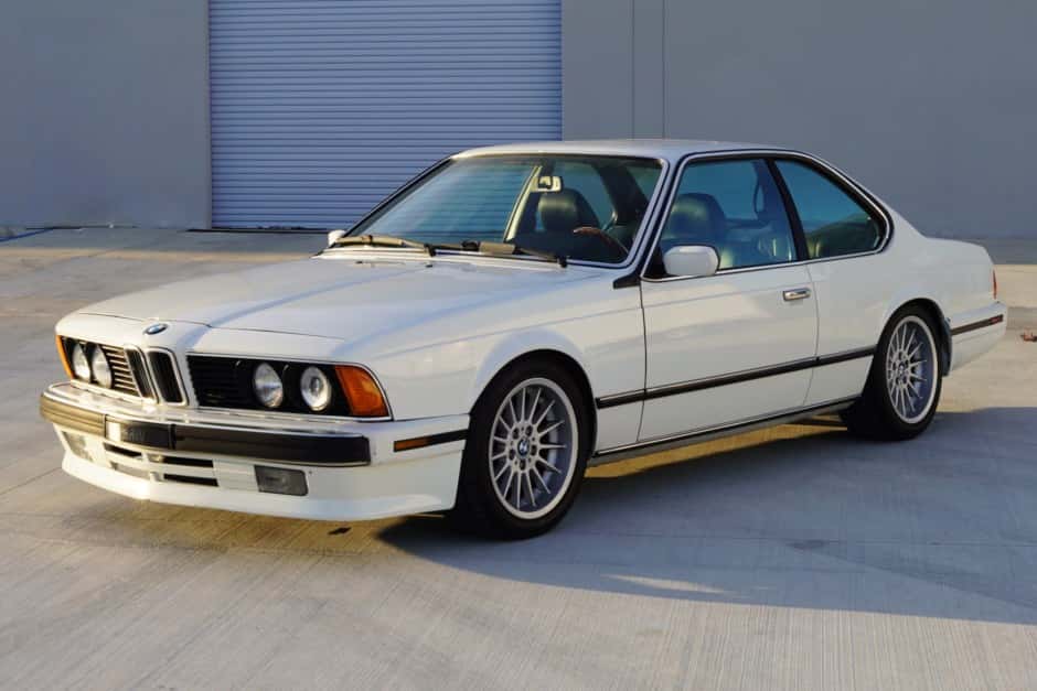 1989 BMW E24 6-Series sold for $13,500