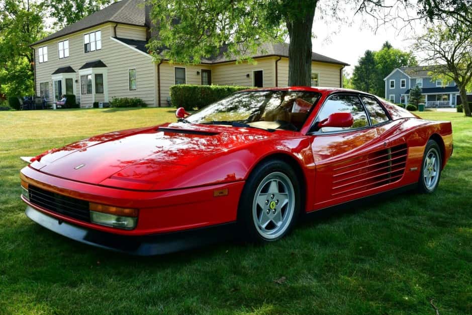 1990 Ferrari Testarossa sold for $141,000