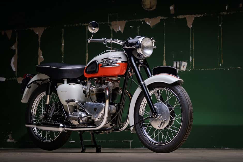1959 Triumph Bonneville T120 sold for $12,250
