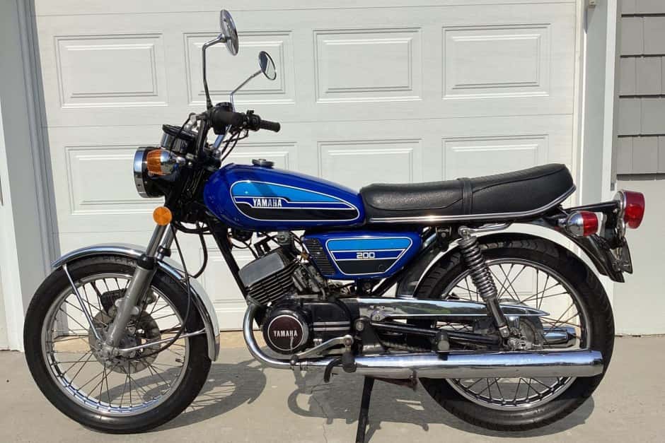 1976 Yamaha RD sold for $3,000