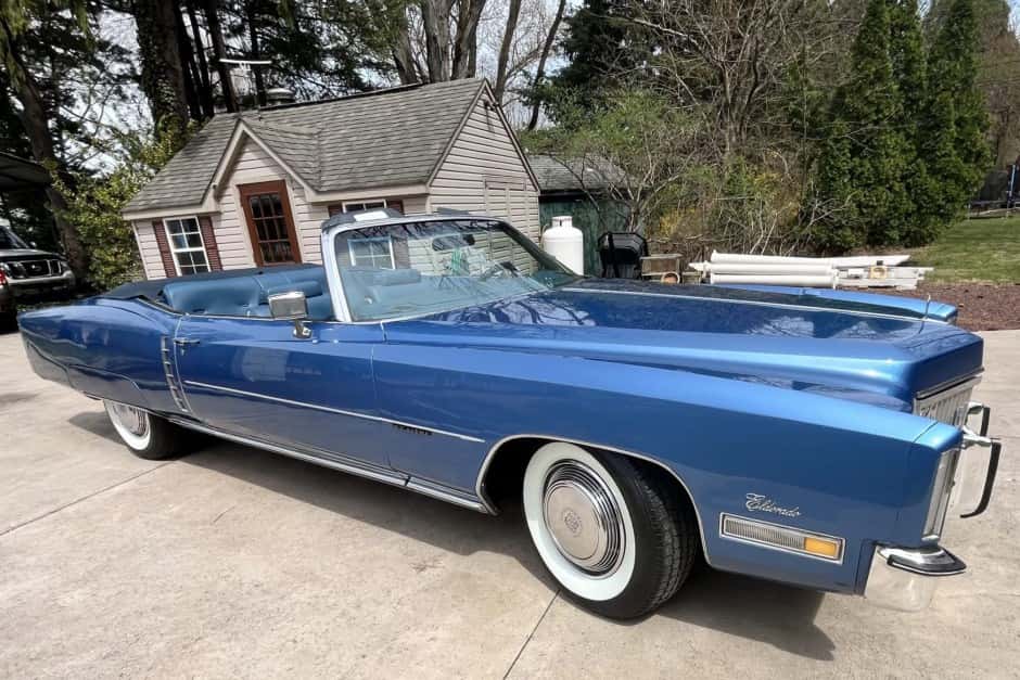 1972 Cadillac Eldorado (1971-1978) sold for $28,515