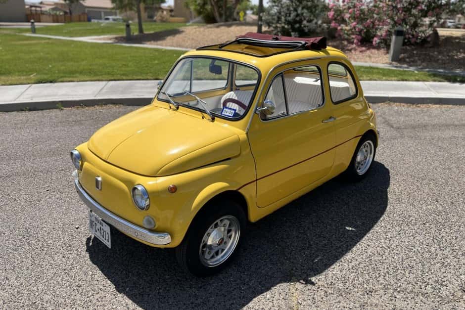 1972 Fiat Nuova 500 (1957-1975) sold for $13,750