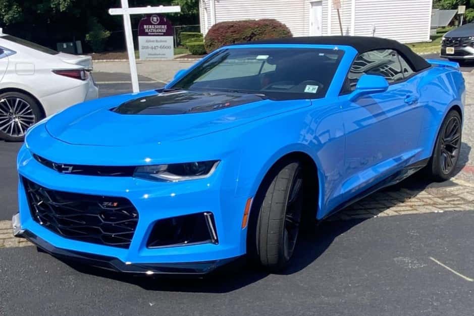 2022 Chevrolet Camaro 6th Generation 2016-2024 sold for $68,000