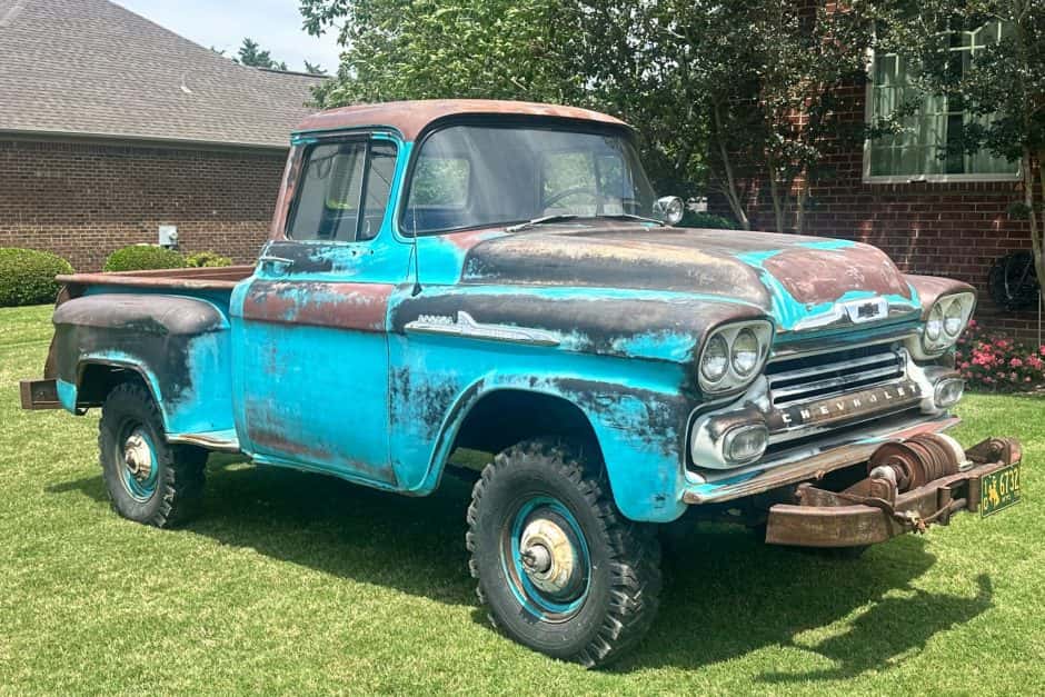 1958 Chevrolet Task Force Pickup (1955-1959) sold for $32,250