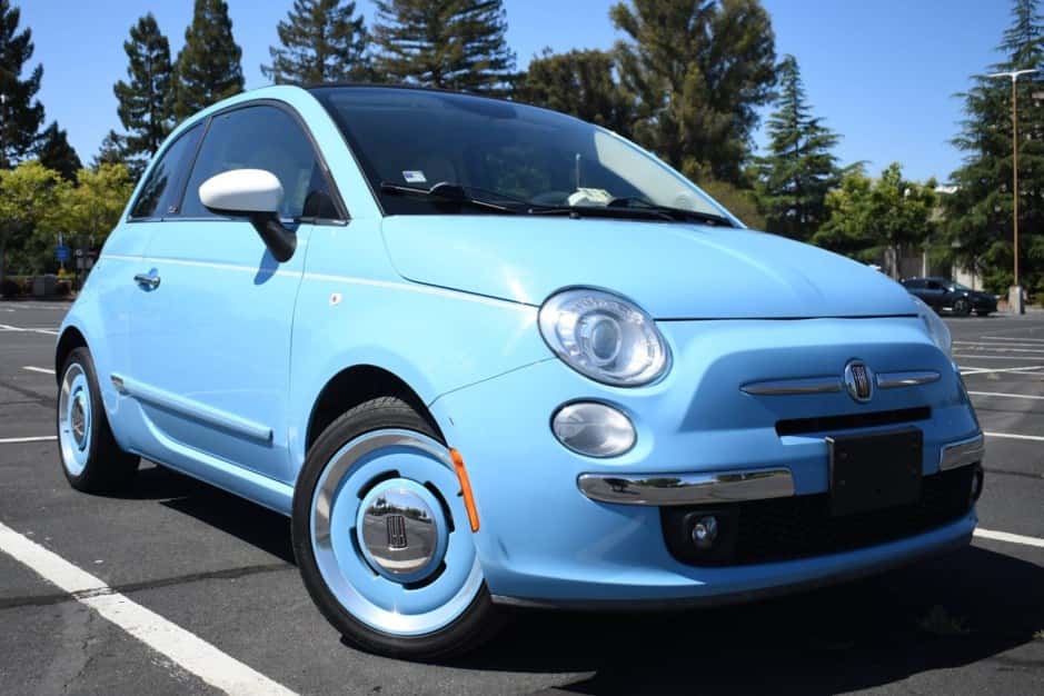 2015 Fiat 500 (2012-2019) sold for $8,100