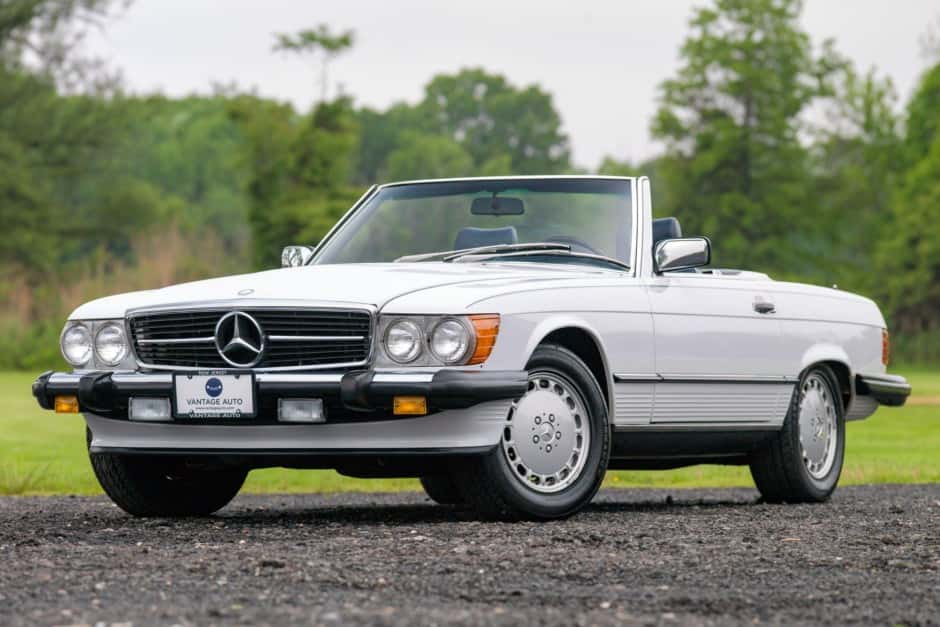 1988 Mercedes-Benz R107 SL sold for $44,000