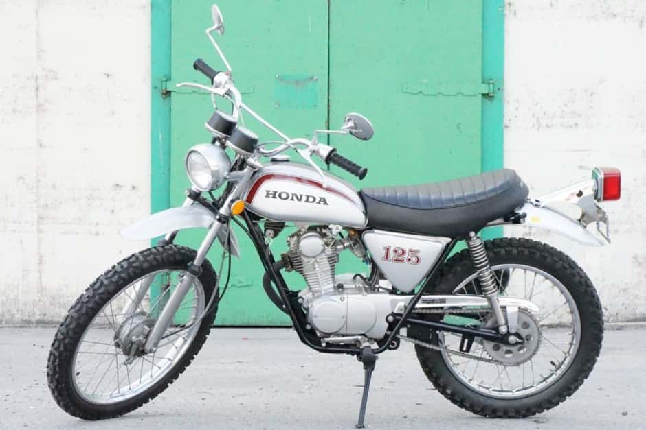 1972 Honda SL Motosport sold for $4,600
