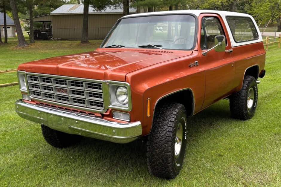 1977 GMC Jimmy (1973-1991) sold for $33,500