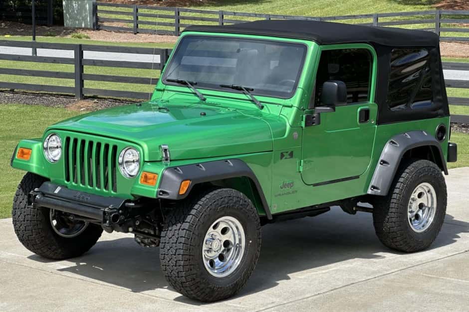 2004 Jeep Wrangler TJ (1997-2006) sold for $18,750