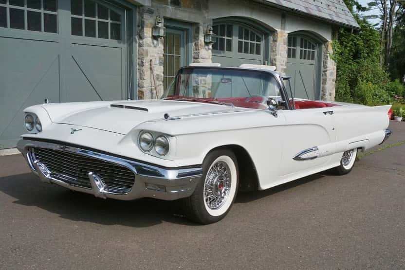 1959 Ford Thunderbird (1958-1960) sold for $36,000