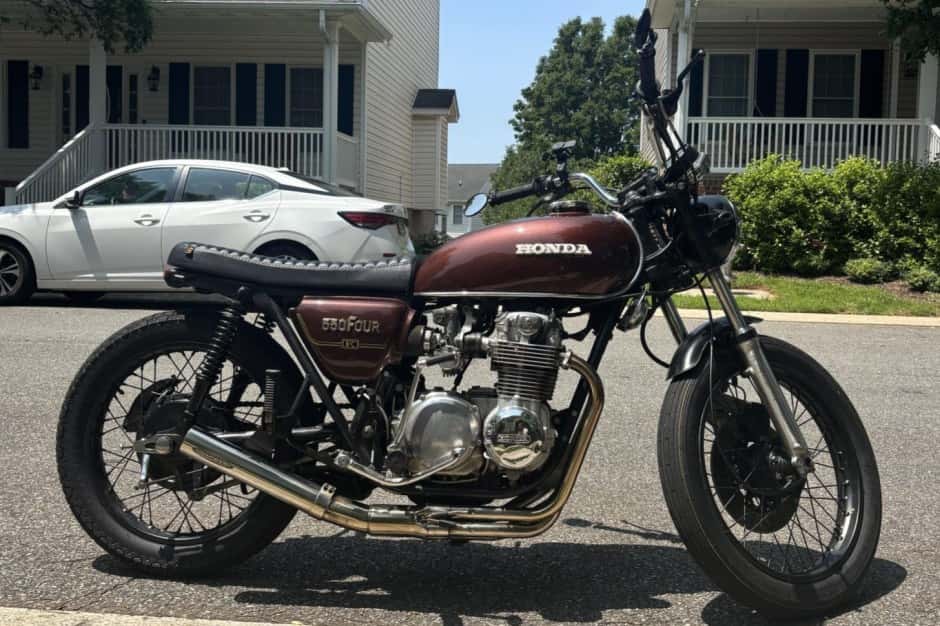 1977 Honda CB500 Four & CB550 sold for $1,800