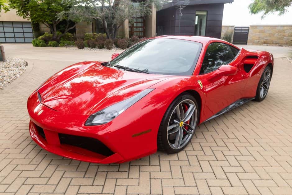 2018 Ferrari 488 sold for $229,800