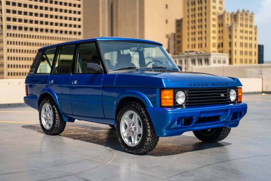 1990 Land Rover Range Rover Classic sold for $48,800
