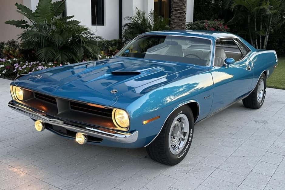 1970 Plymouth Barracuda sold for $67,500