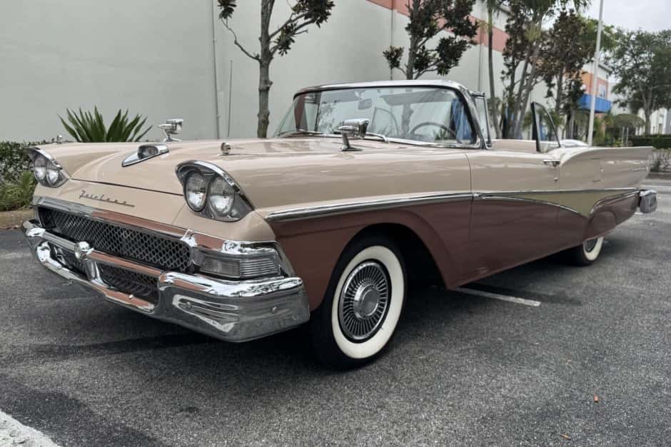 1958 Ford Fairlane sold for $21,000