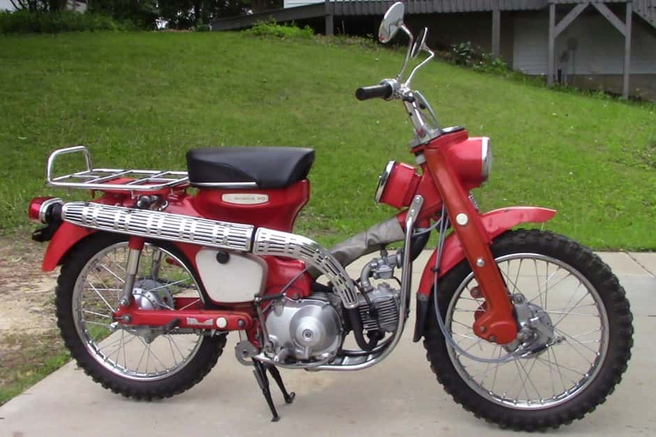1968 Honda CT90 sold for $1,900
