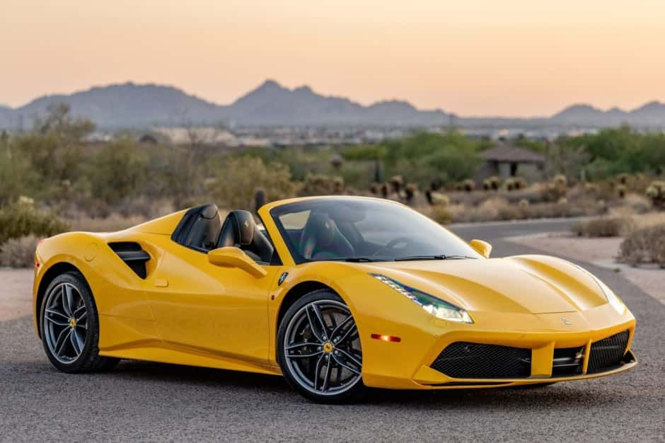 2019 Ferrari 488 sold for $352,000