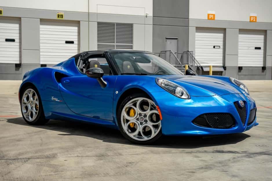 2020 Alfa Romeo 4C sold for $102,000