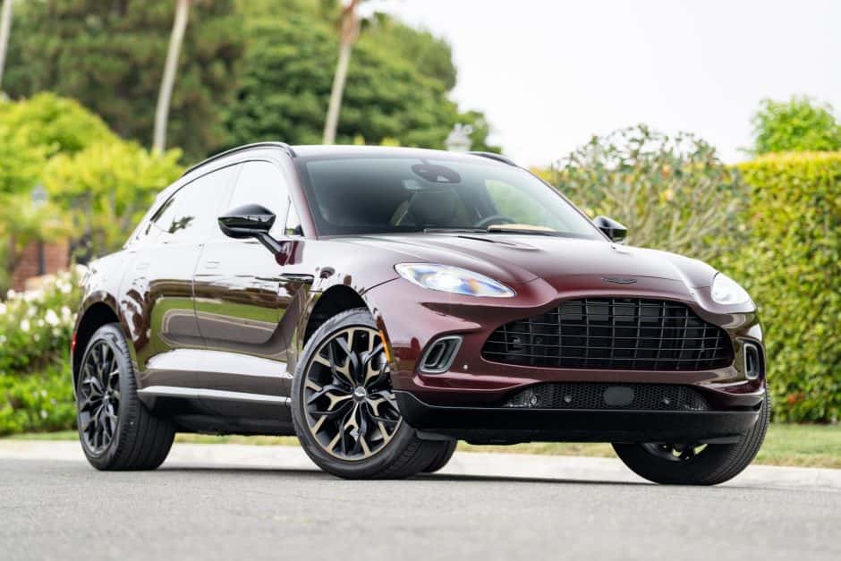 2021 Aston Martin DBX sold for $99,999
