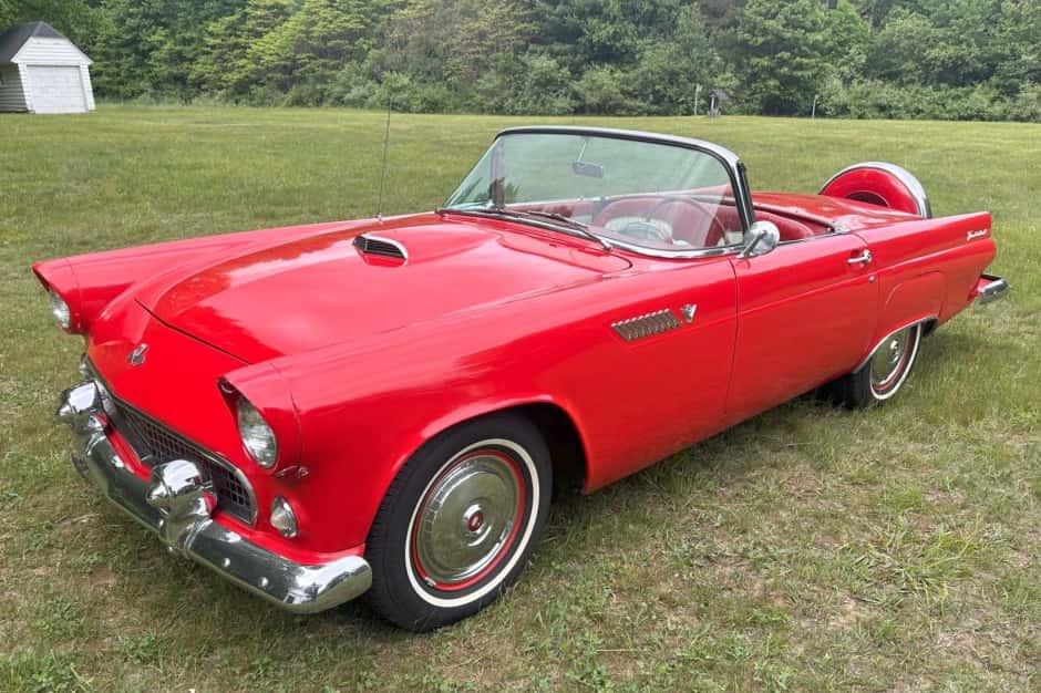 1955 Ford Thunderbird (1955-1957) sold for $13,000