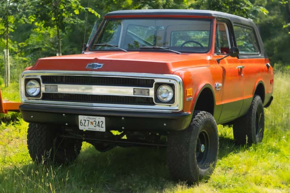 1970 Chevrolet K5 Blazer 1969-1972 sold for $35,750