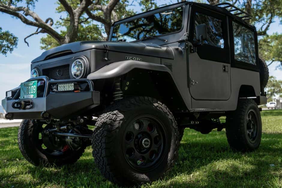 1973 Toyota Land Cruiser FJ40 sold for $122,000
