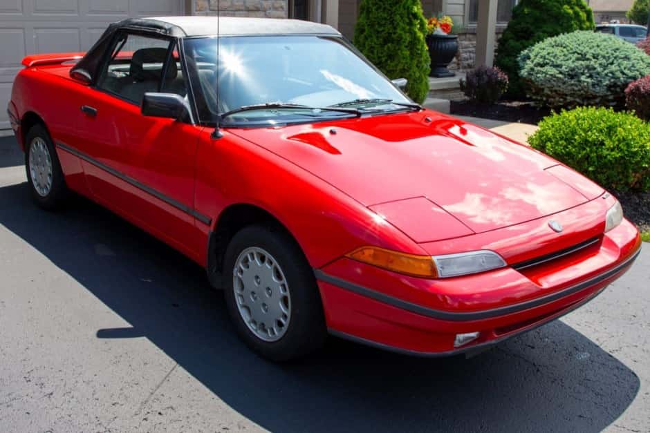 1991 Mercury Capri sold for $6,000