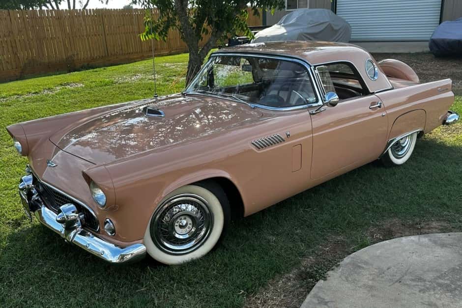 1956 Ford Thunderbird (1955-1957) sold for $30,000