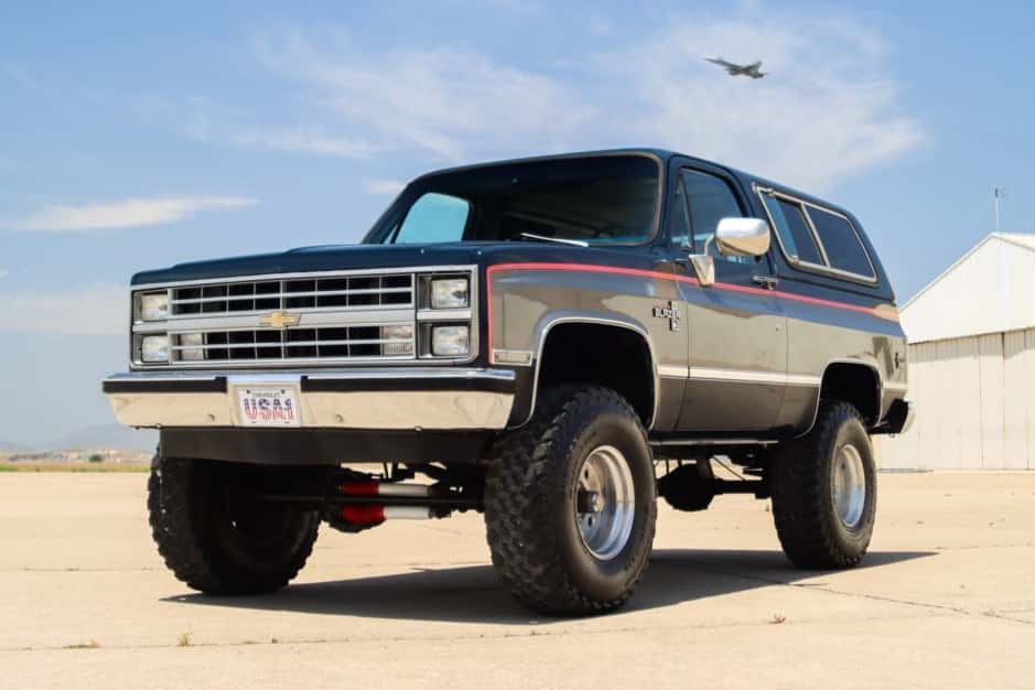 1987 Chevrolet K5 Blazer 1973-1991 sold for $49,750