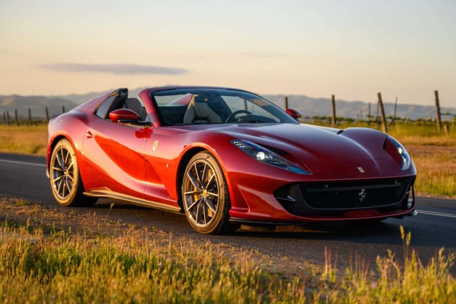 2022 Ferrari 812 sold for $457,000