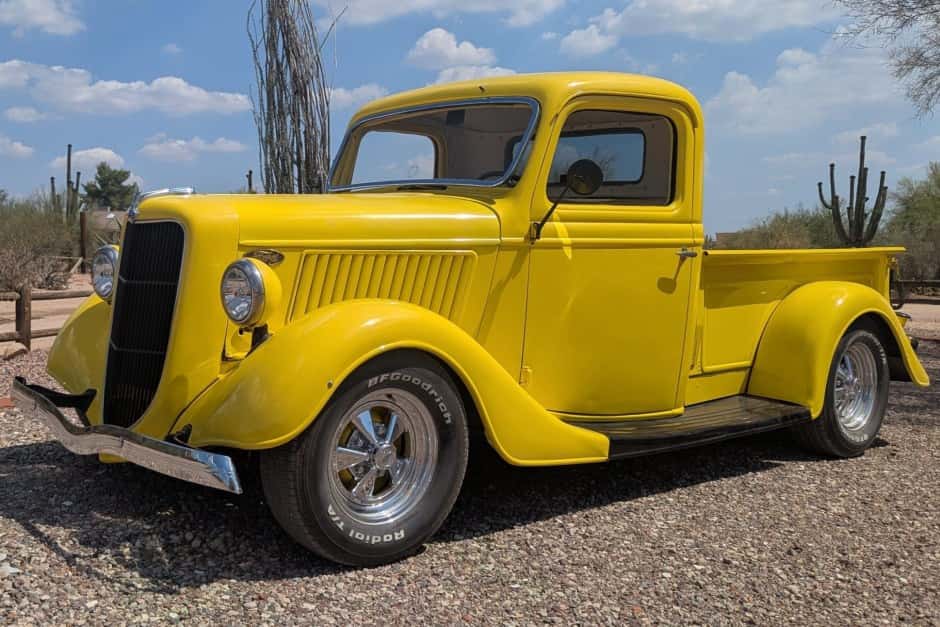 1936 Ford Pickup 1935-1936 sold for $17,950