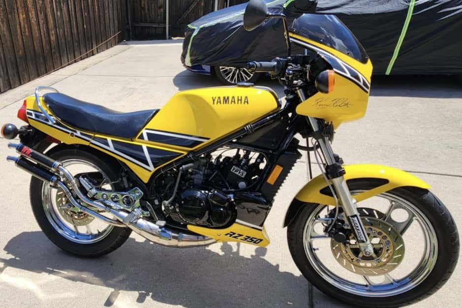 1984 Yamaha RZ sold for $9,500