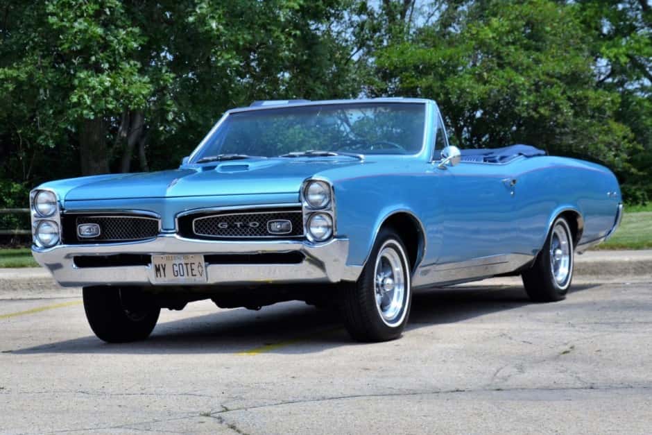 1967 Pontiac GTO (1964-1967) sold for $75,000