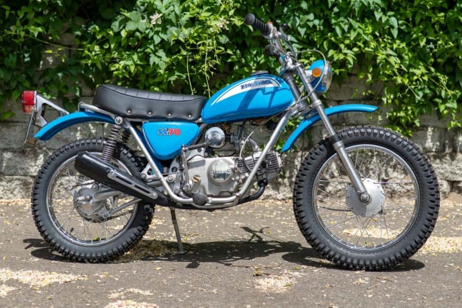 1971 Honda SL Motosport sold for $3,100