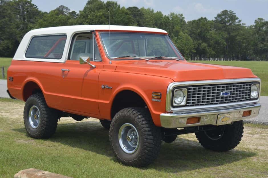 1972 Chevrolet K5 Blazer 1969-1972 sold for $71,500