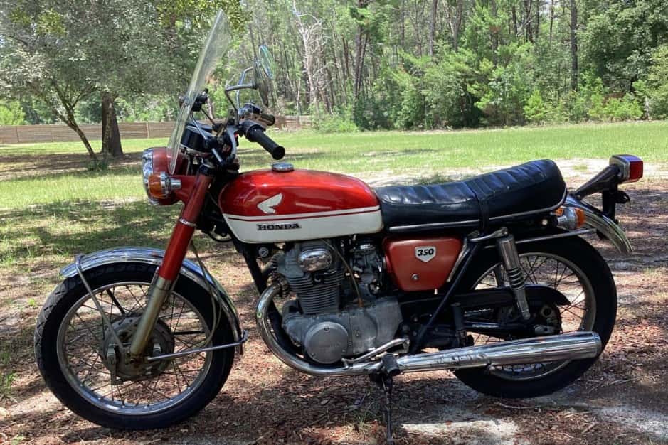 1970 Honda CB350 & CL350 sold for $1,300
