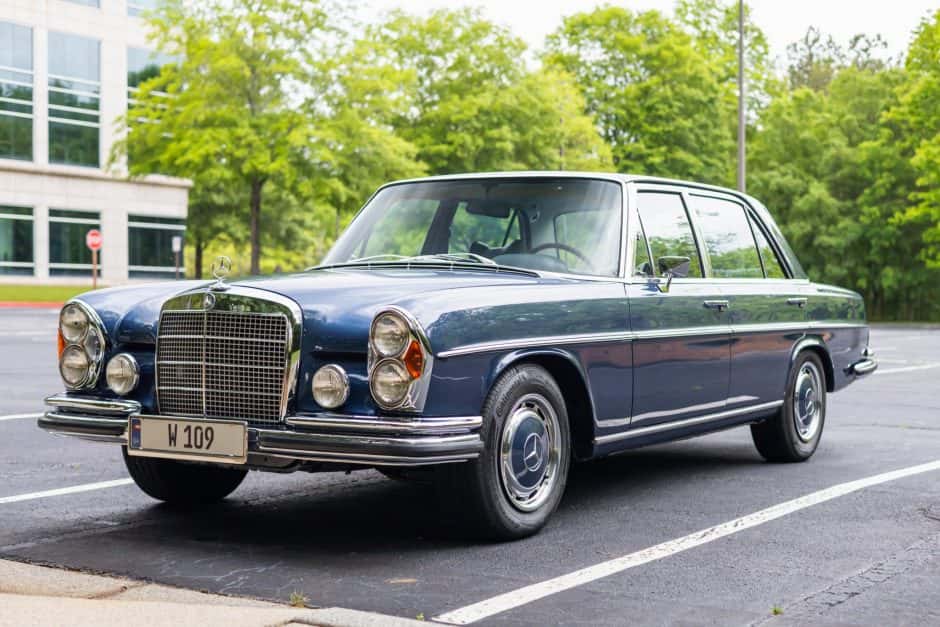 1973 Mercedes-Benz W108 & W109 sold for $52,500