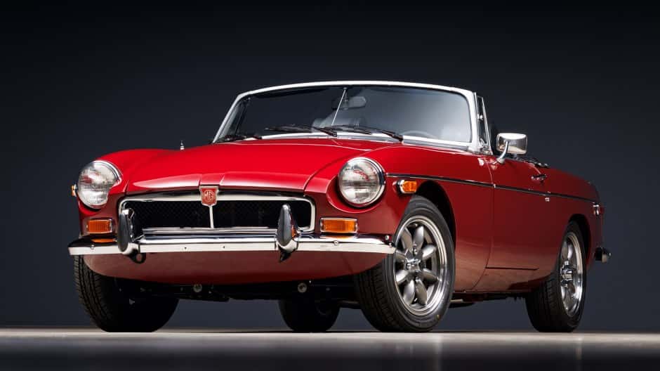 1973 MG MGB sold for $25,250