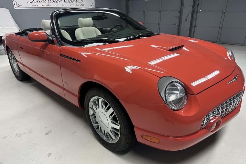2003 Ford Thunderbird (2002-2005) sold for $34,500