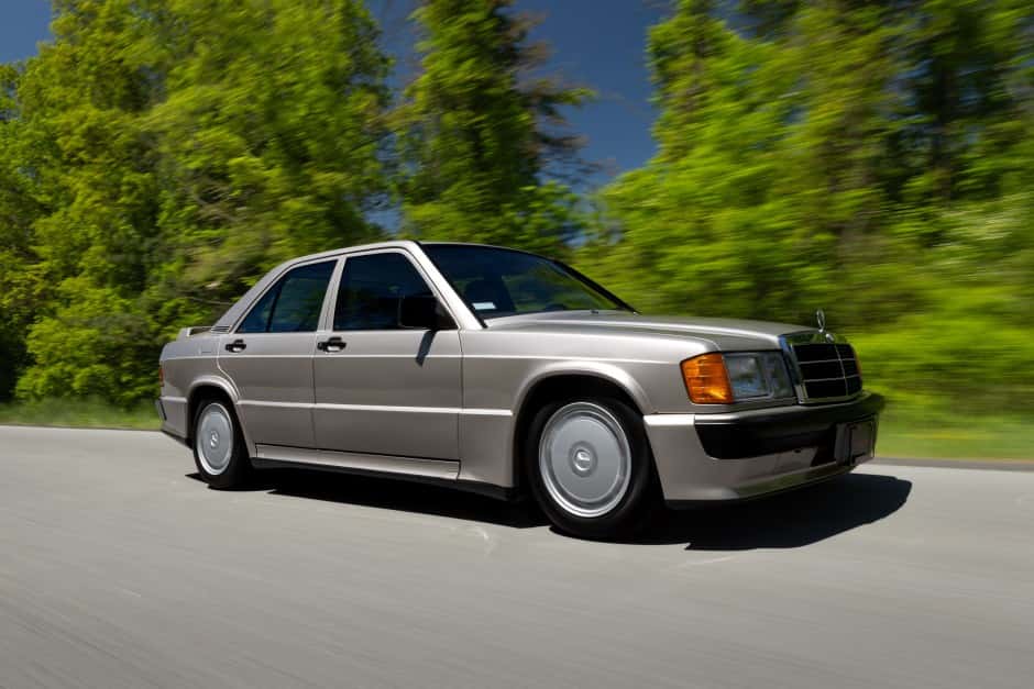 1986 Mercedes-Benz 190E 2.3-16 & 2.5-16 sold for $30,250