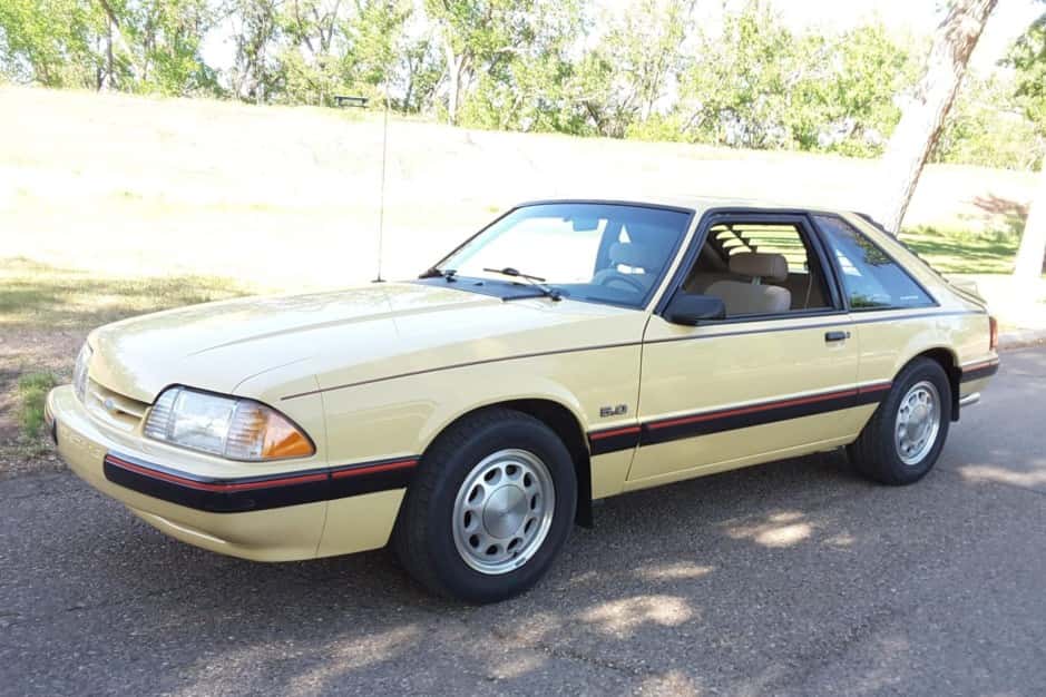 1987 Ford Fox-Body Mustang sold for $13,750