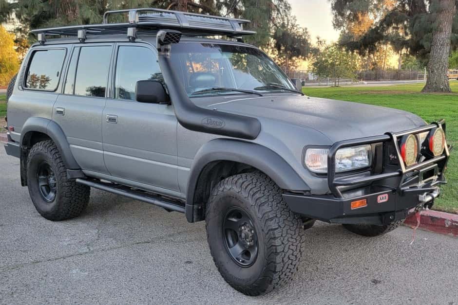 1996 Toyota Land Cruiser 80-Series sold for $34,500