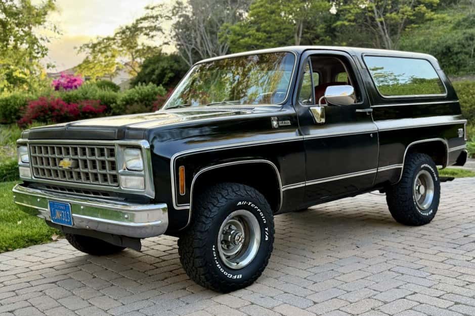 1980 Chevrolet K5 Blazer 1973-1991 sold for $31,500