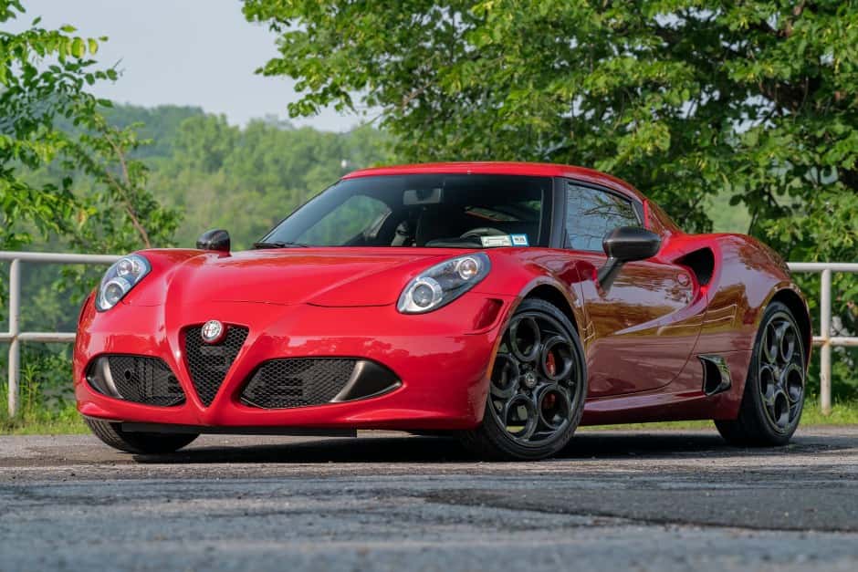 2015 Alfa Romeo 4C sold for $54,500
