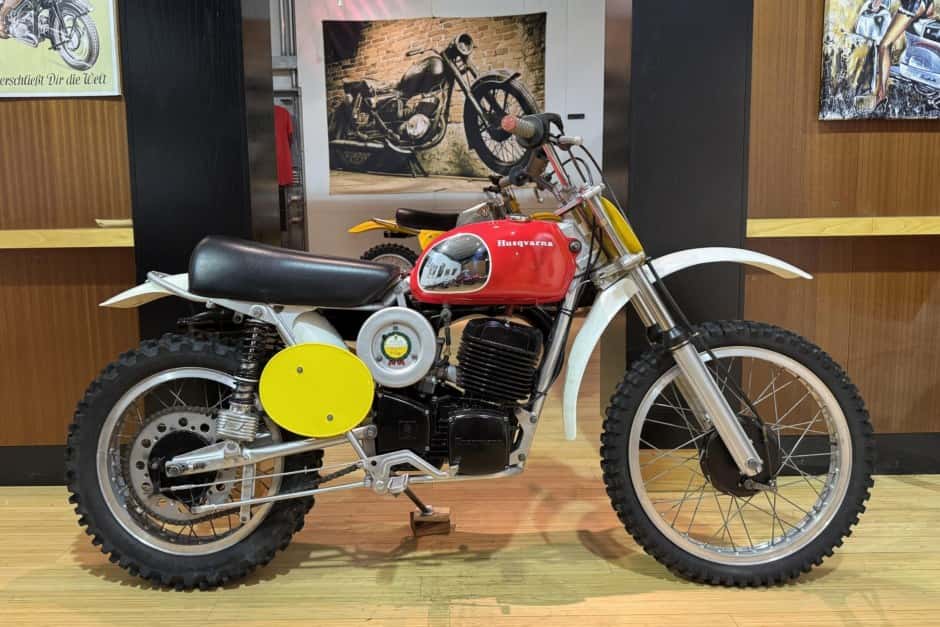 1972 Husqvarna WR sold for $4,000